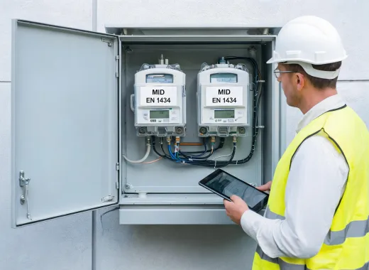 Utility and district metering water network